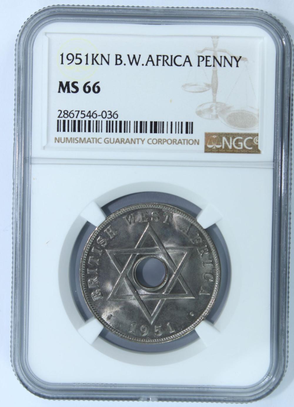 British West Africa 1951 KN... image