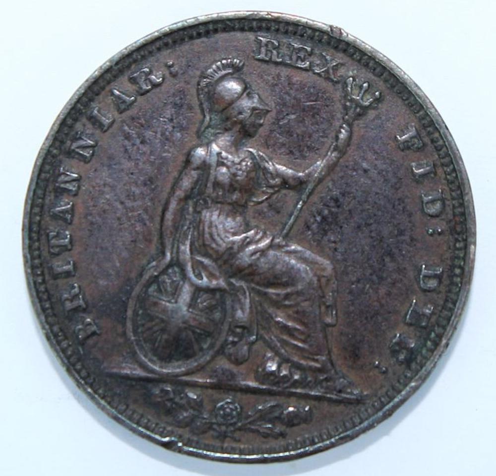 Great Britain 1826 Farthing... image