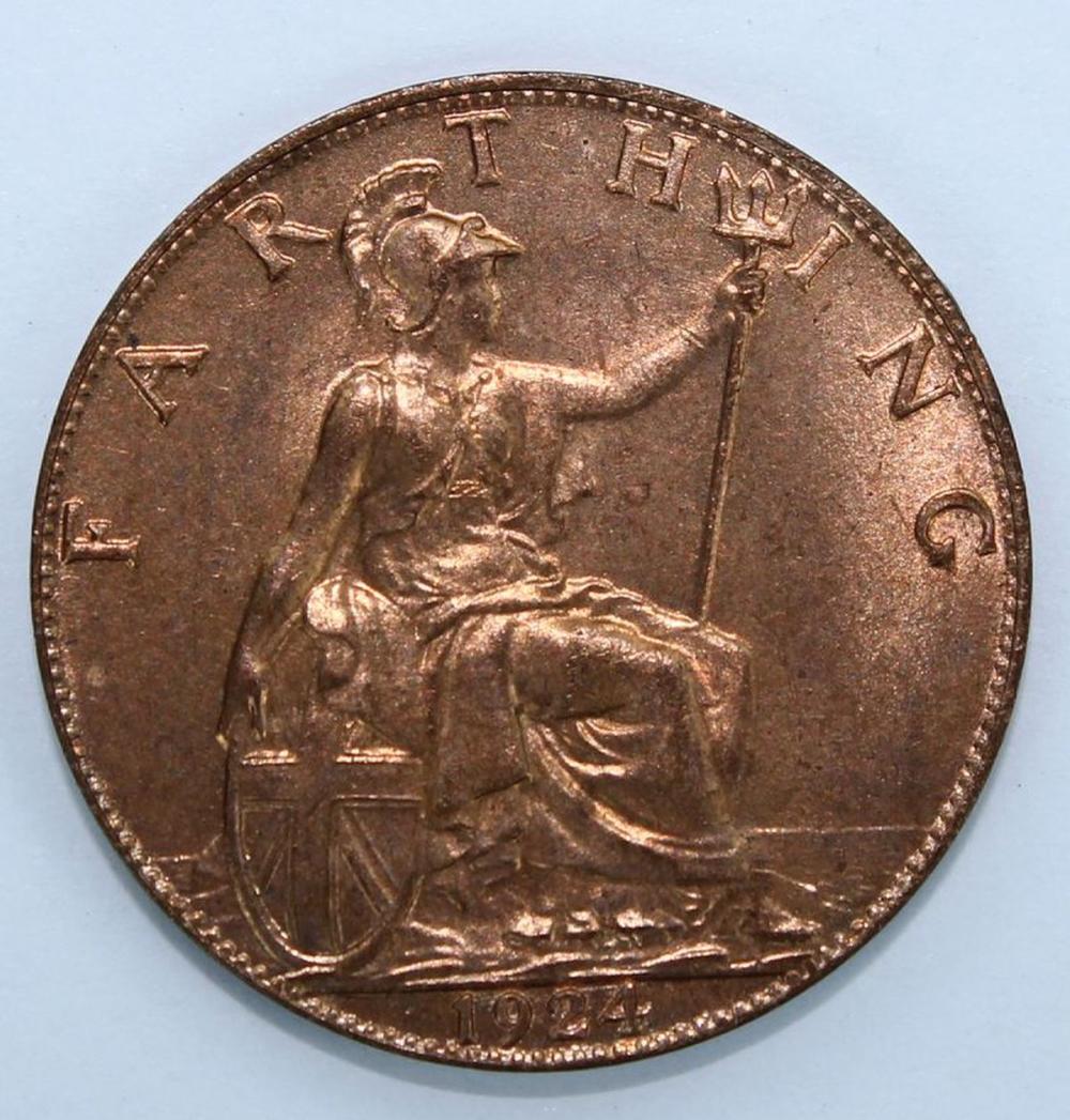Great Britain 1924 Farthing... image