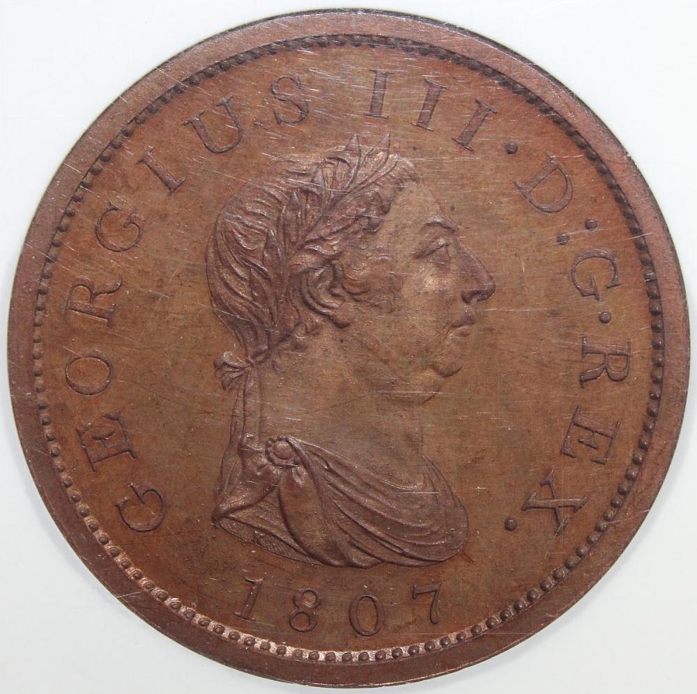 Great Britain 1807 Penny Re... image