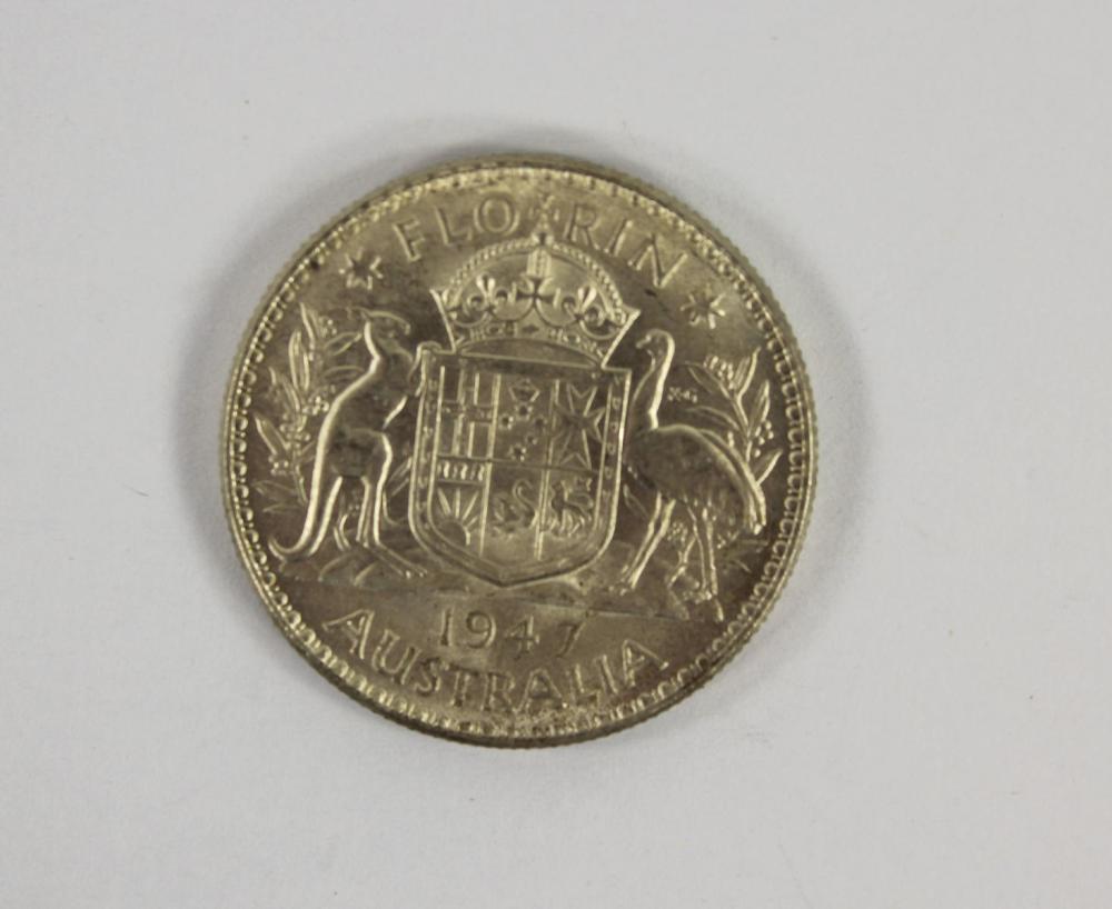 Australia 1947 Florin, Choi... image