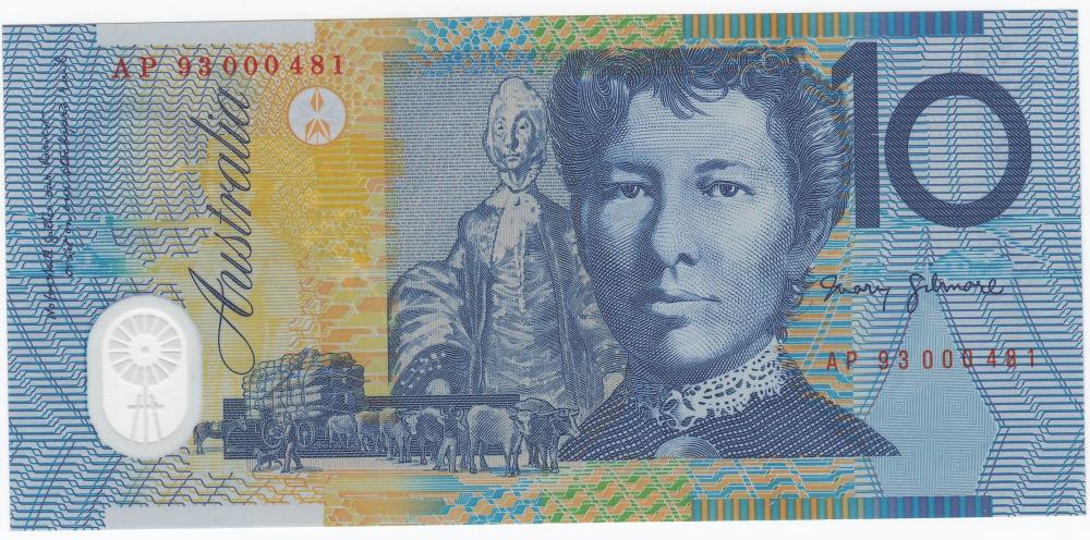 Australia 'Fraser - Evans' $10 (1993), Uncirculated
