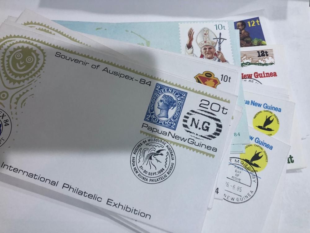 Papua New Guinea. Pre-stamp... image