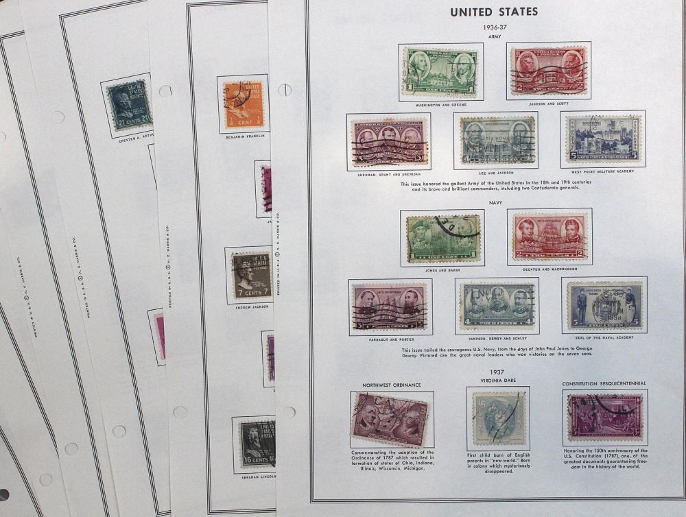 U.S.A. Used Stamps issued 1... image