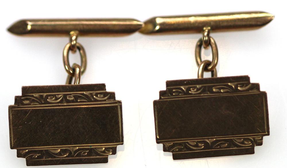 Vintage Cufflinks with orna... image