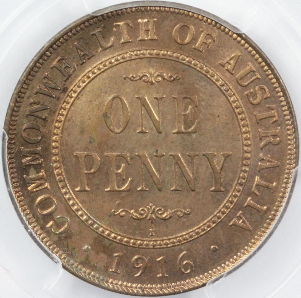 Australia. 1916 Penny. PCGS... image