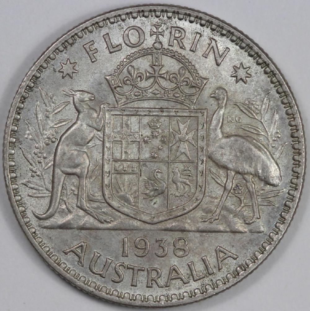 Australia 1938 Florin, Choi... image