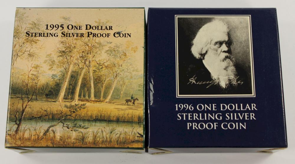 Australia 1995 & 1996 Silve... image