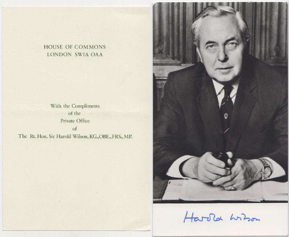 Great Britain. 'Harold Wils... image