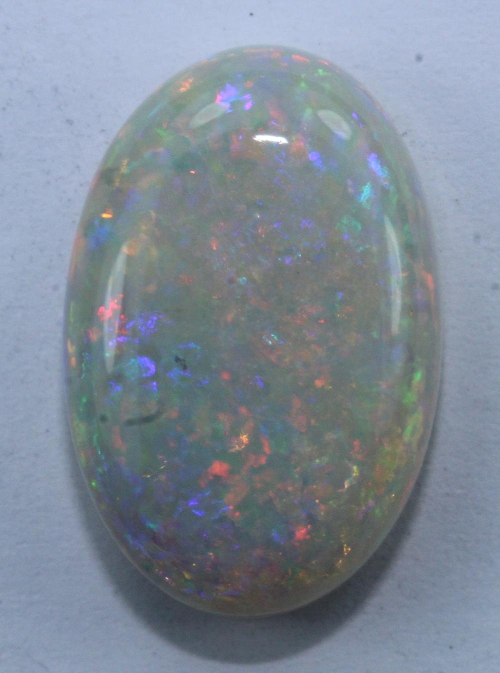 Oval-shaped Semi-Black Soli... image