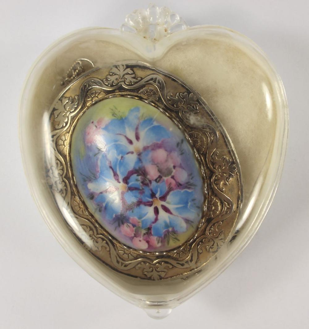 Vintage Hand-painted Floral... image