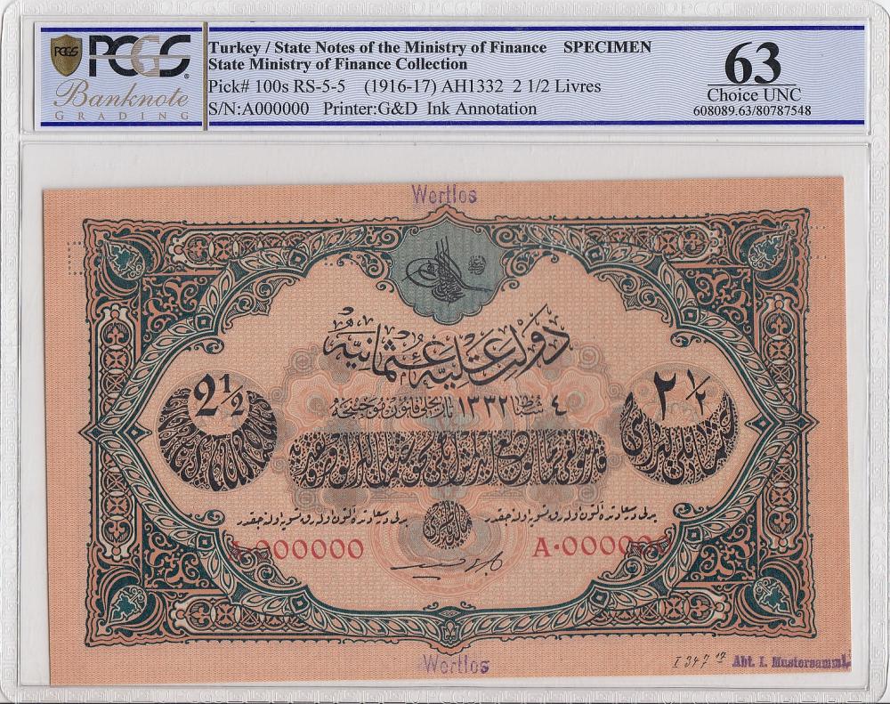 Turkey Specimen 2 1/2 Livre... image