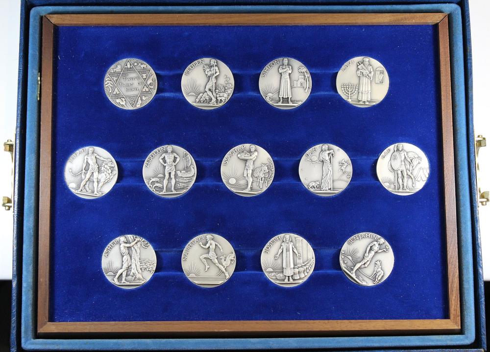Israel. 'The Twelve Tribes ... image