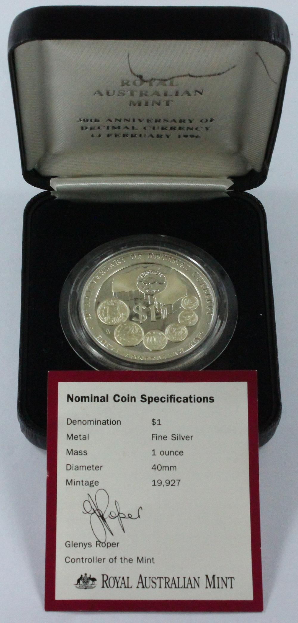 Australia. 1996 '30th Anniv... image