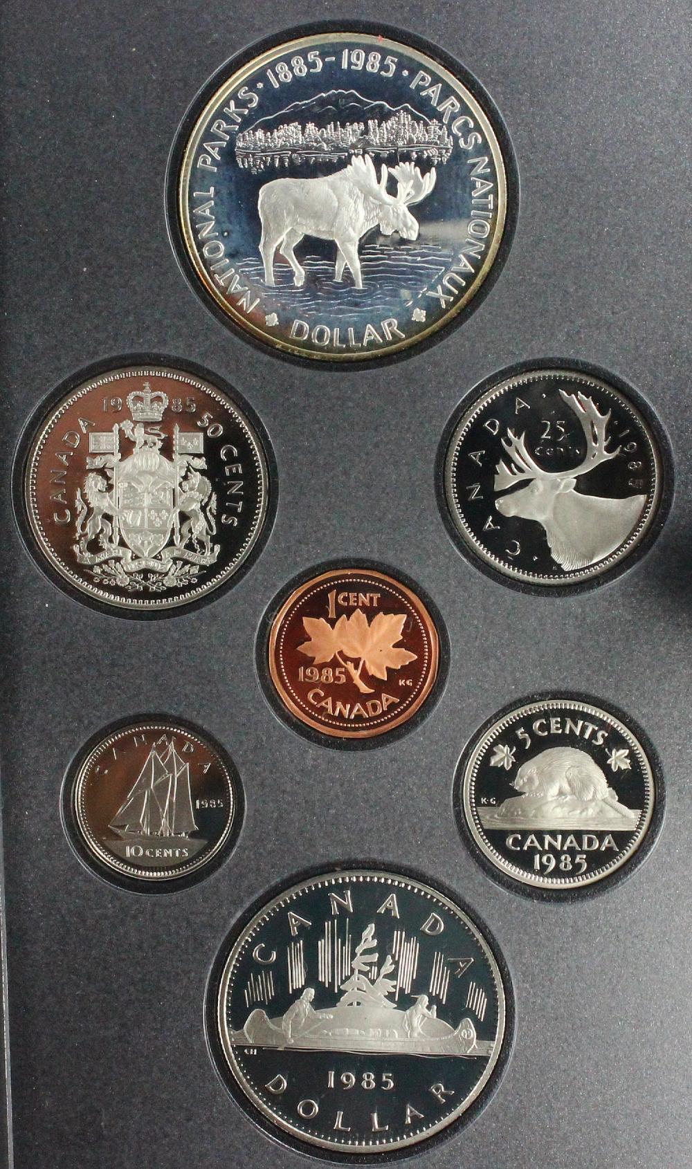 Canada. 1985 Proof Set, FDC... image
