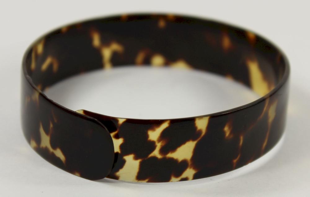 Vintage Tortoise Shell Bangle image