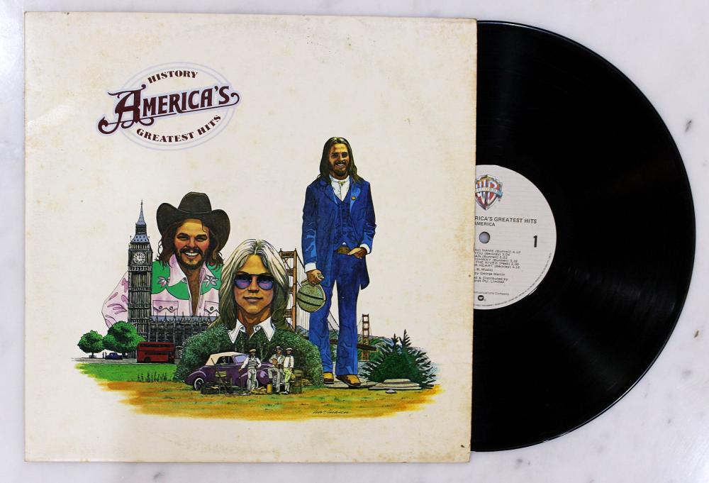America - History, America's Greatest Hits (Vinyl,1975)