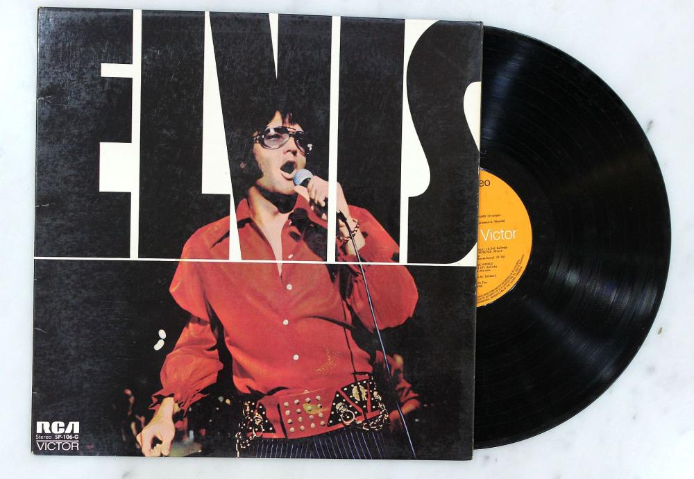 Elvis Presley - Elvis - 2nd Australian Album (Vinyl,1975)