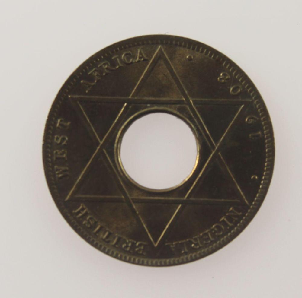 British West Africa 1908 1/10 Penny, Gem