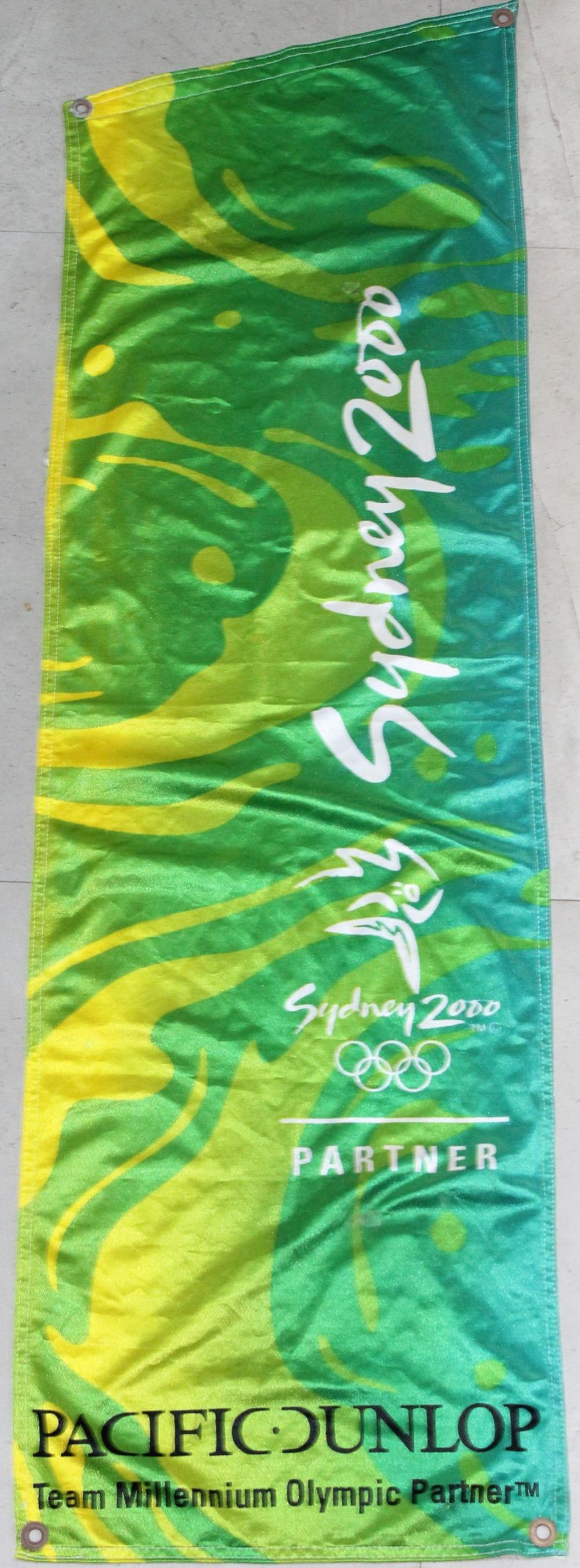 Australia 'Pacific Dunlop Flag' from the Sydney '2000' Olympic Village