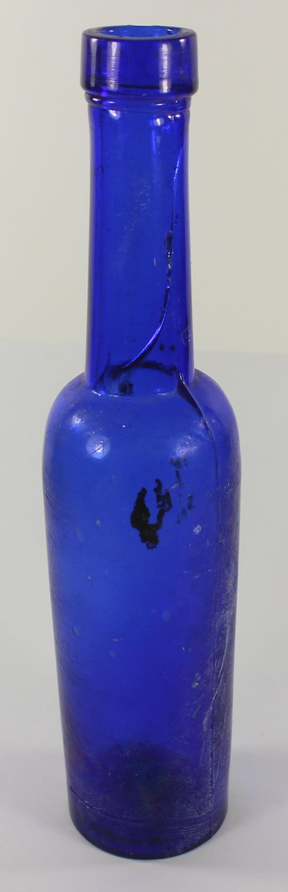 Vintage Blue Castor Bottle
