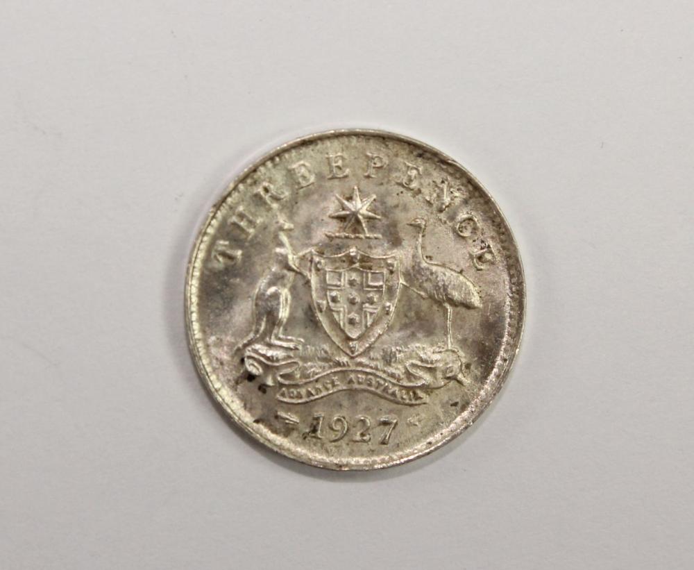 Australia 1927 Threepence U... image