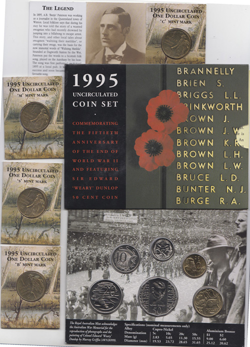 Australia 1995 Mint Set wit... image