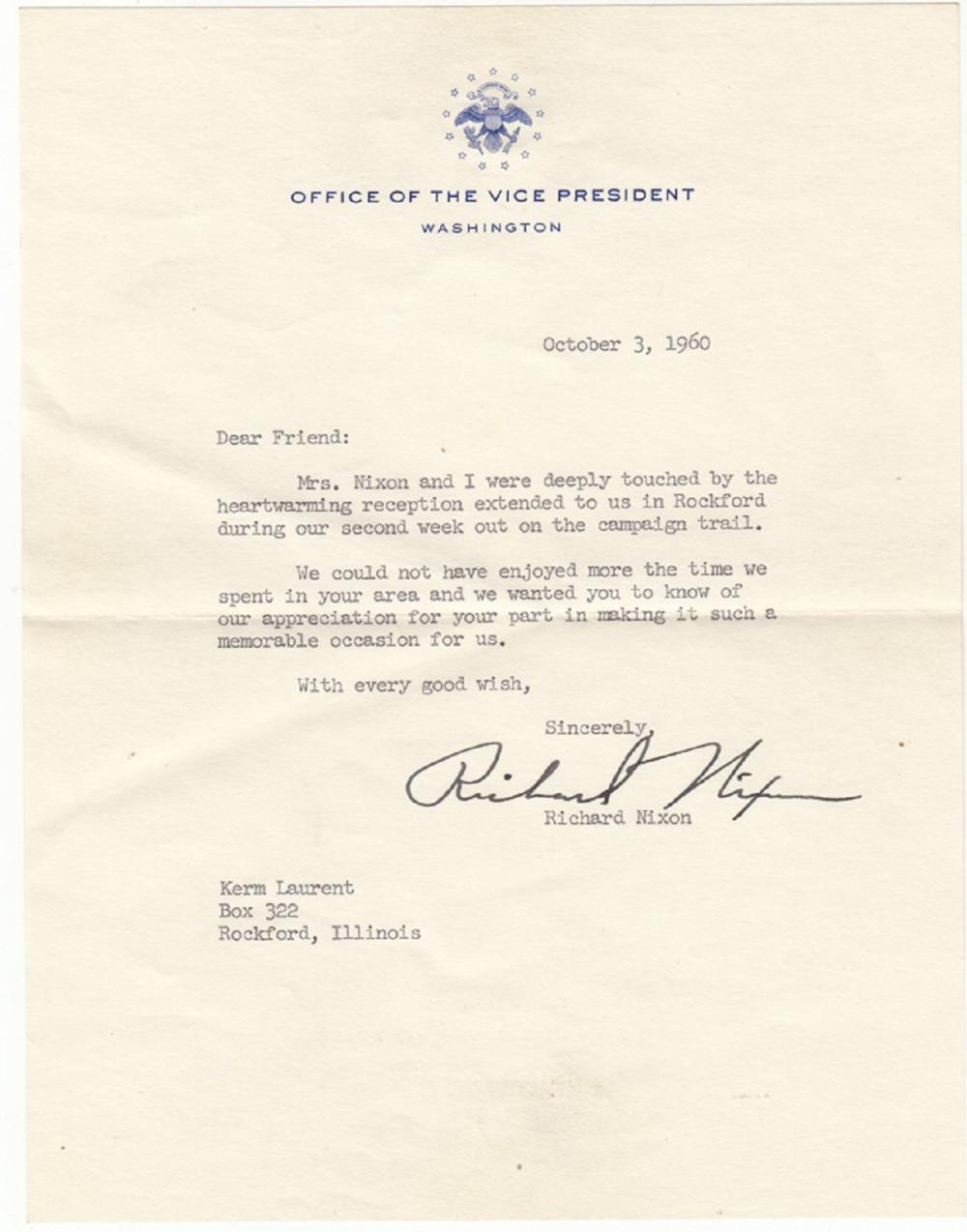 U.S.A. 'Richard Nixon' auto... image