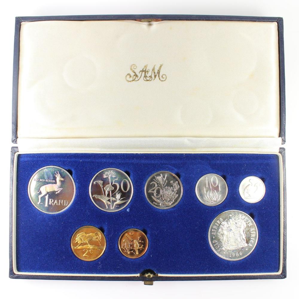 South Africa 1986 Proof Set... image