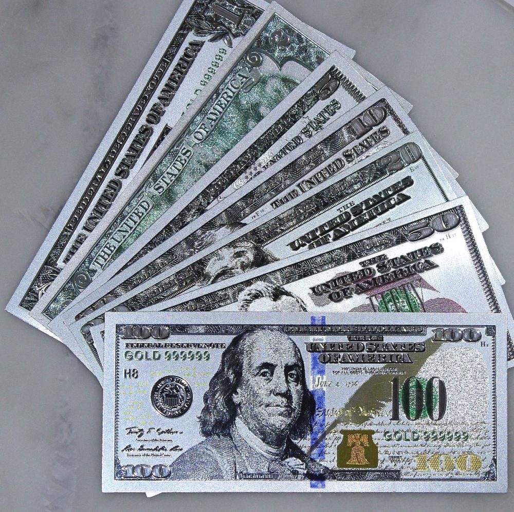 U.S.A. Silver Foil Replica,... image