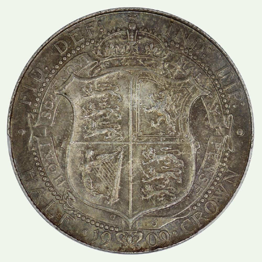 Great Britain. 1909 Half Cr... image