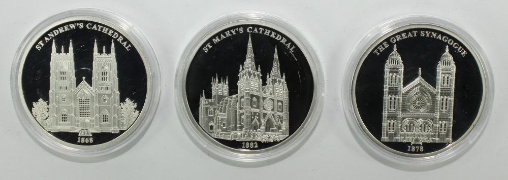 Australia Silverplate Medal... image