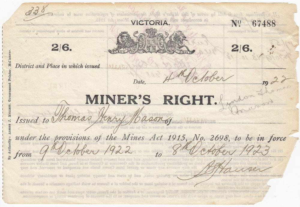 Victoria (Australia) Miner'... image