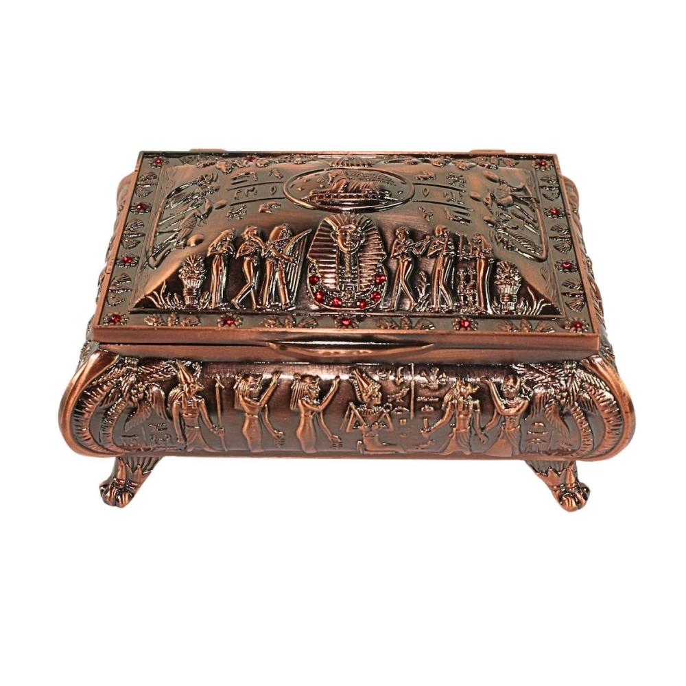 Egyptian Pressed Copper Jew... image