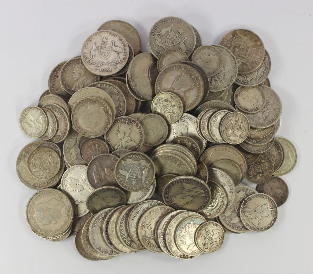Australia Kilogram of Sterling Silver Coins