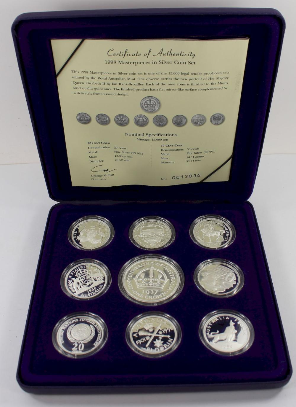 Australia 1998 'Coins of th... image