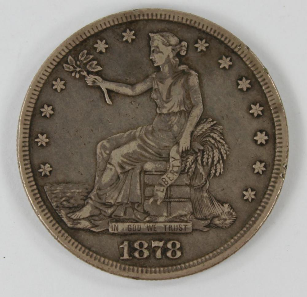 U.S.A. 1878 S Trade Dollar ... image