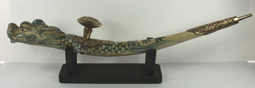 Ornamental Ceramic Pipe wit... image