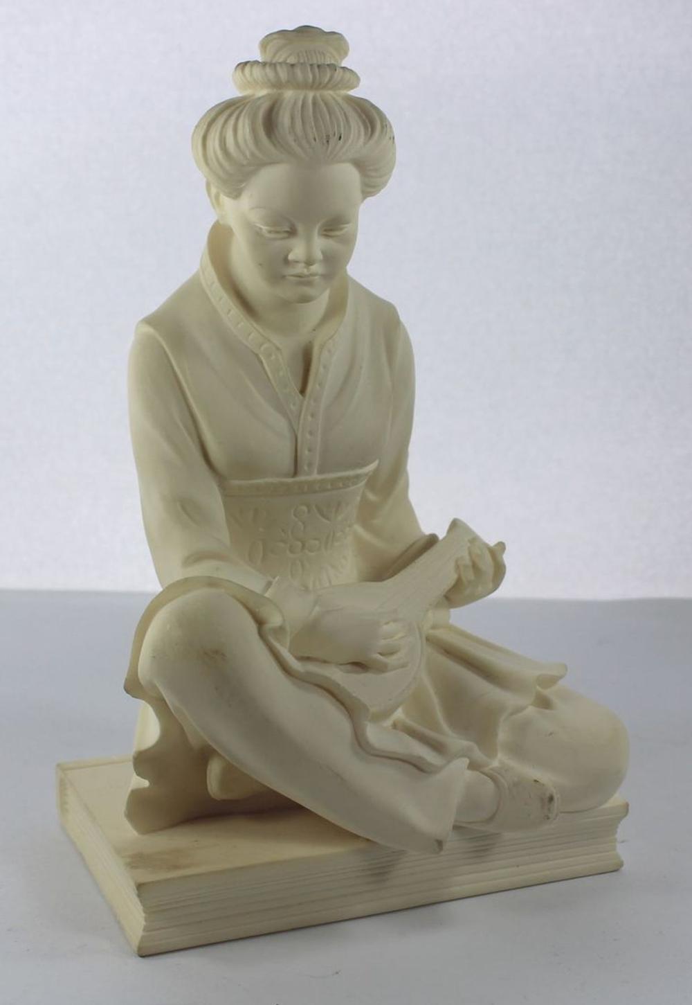 Ceramic of a Seated Lady pl... image