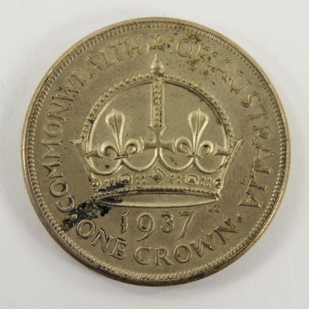 Australia 1937 Crown, virtu... image