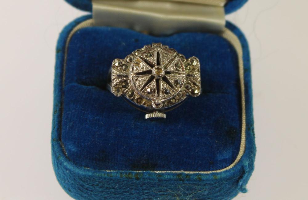 Swissmont Watch Ring in Ste... image
