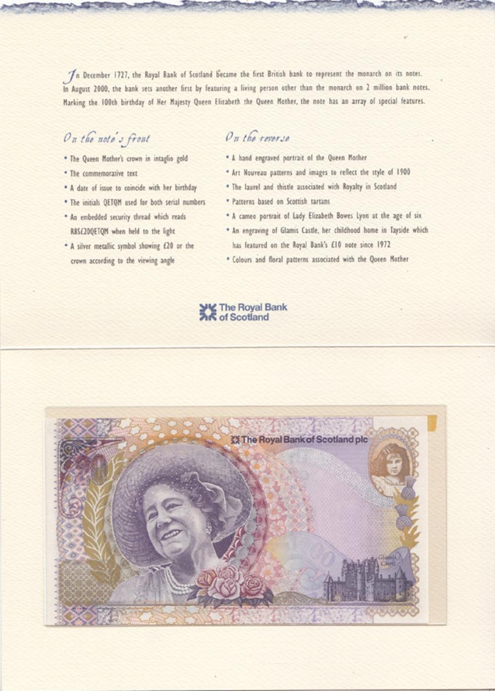 Scotland. (Royal Bank) 'Que... image