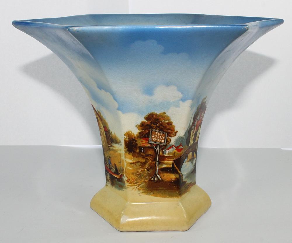 Vintage 'Hawley' Hexagon Va... image