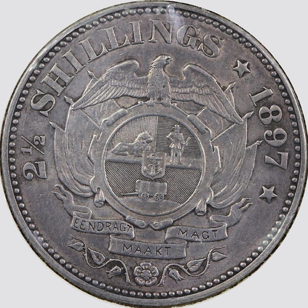South Africa 1897 2 -1/2 Sh... image