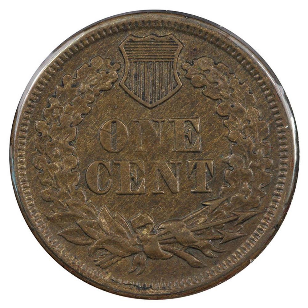 U.S.A. 1865 Cent, Extremely... image