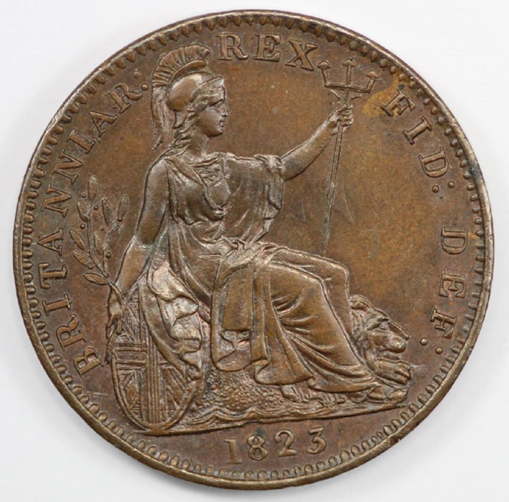 Great Britain 1823 Farthing... image