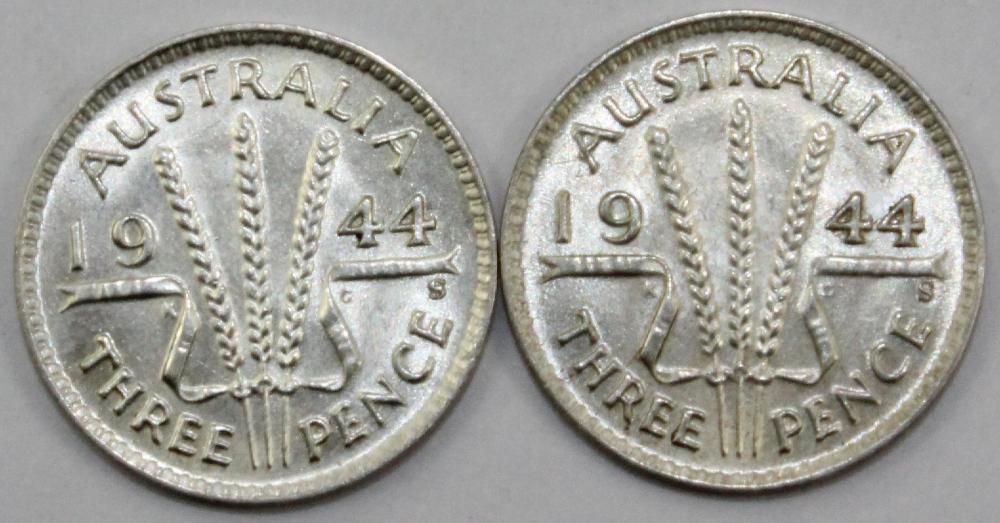 Australia. 1944 'Plain S' &... image