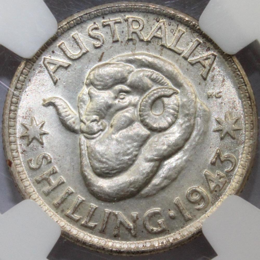 Australia. 1943 (M) Shillin... image