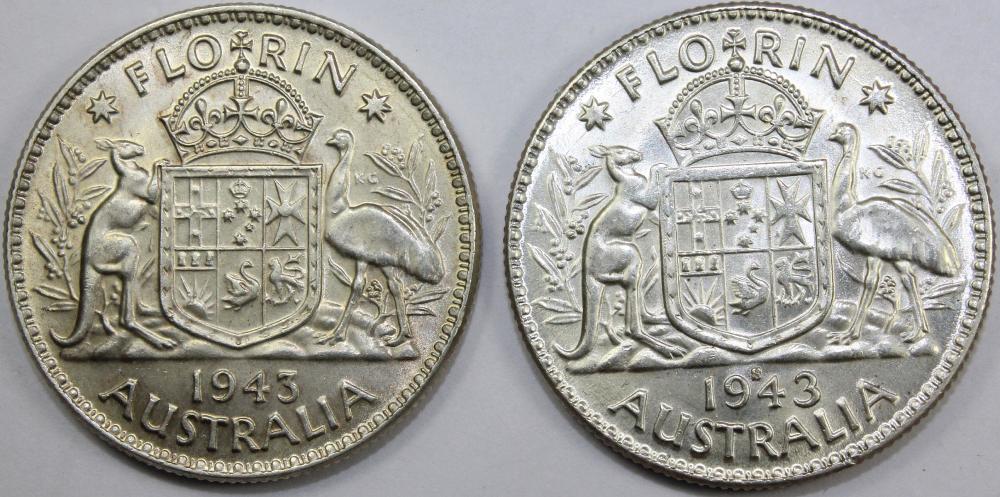 Australia. 1943 (M) & 1943 ... image