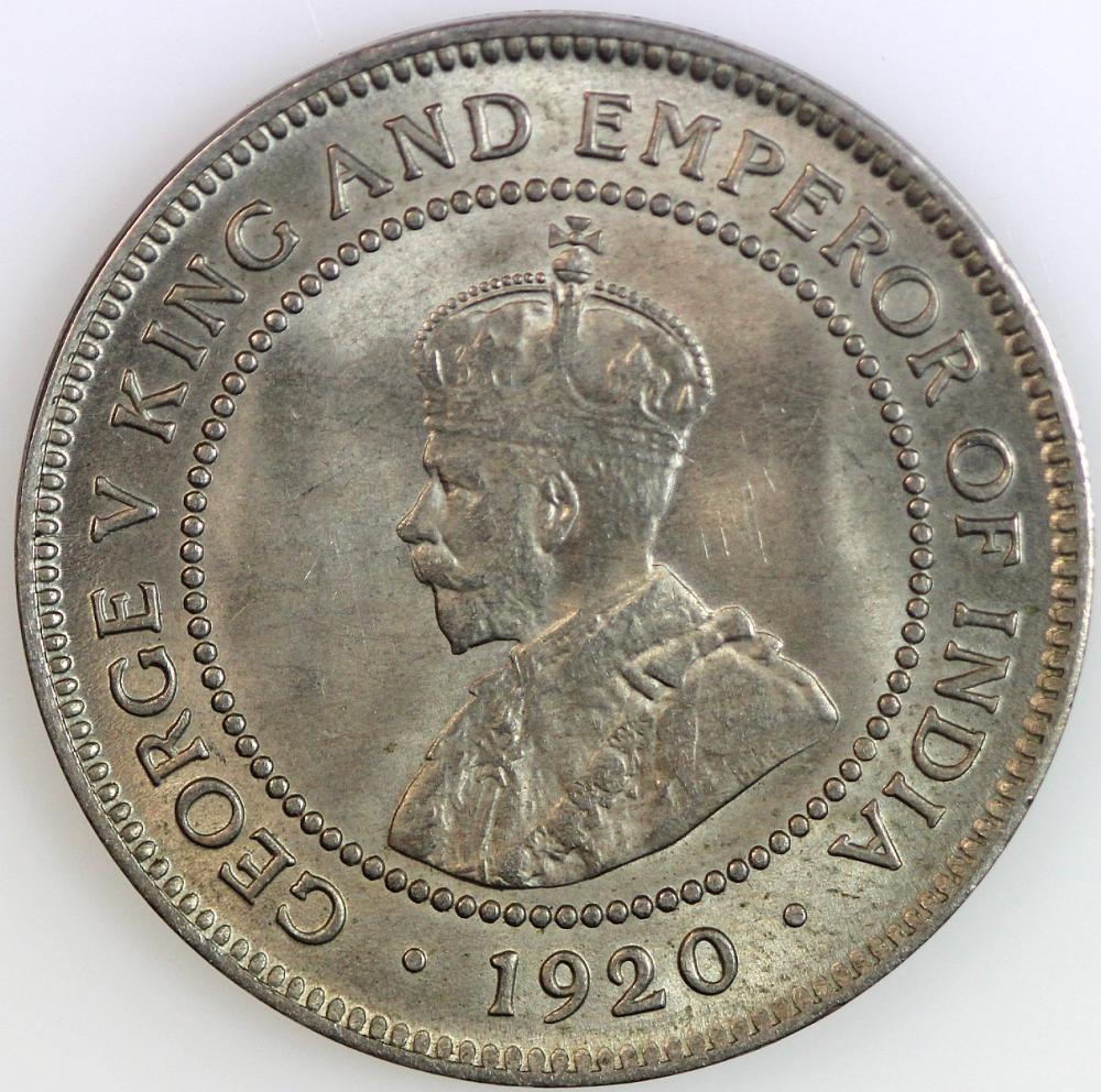 Jamaica 1920 Penny, near Gem